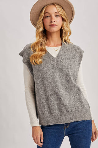 City Layer Oversized Knit Vest