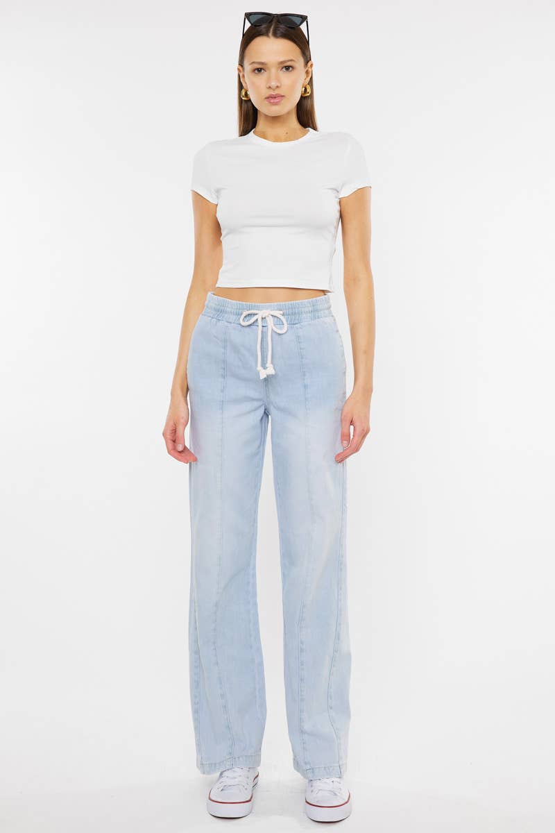 Kancan Alina Ultra High Rise Wide Leg Jeans