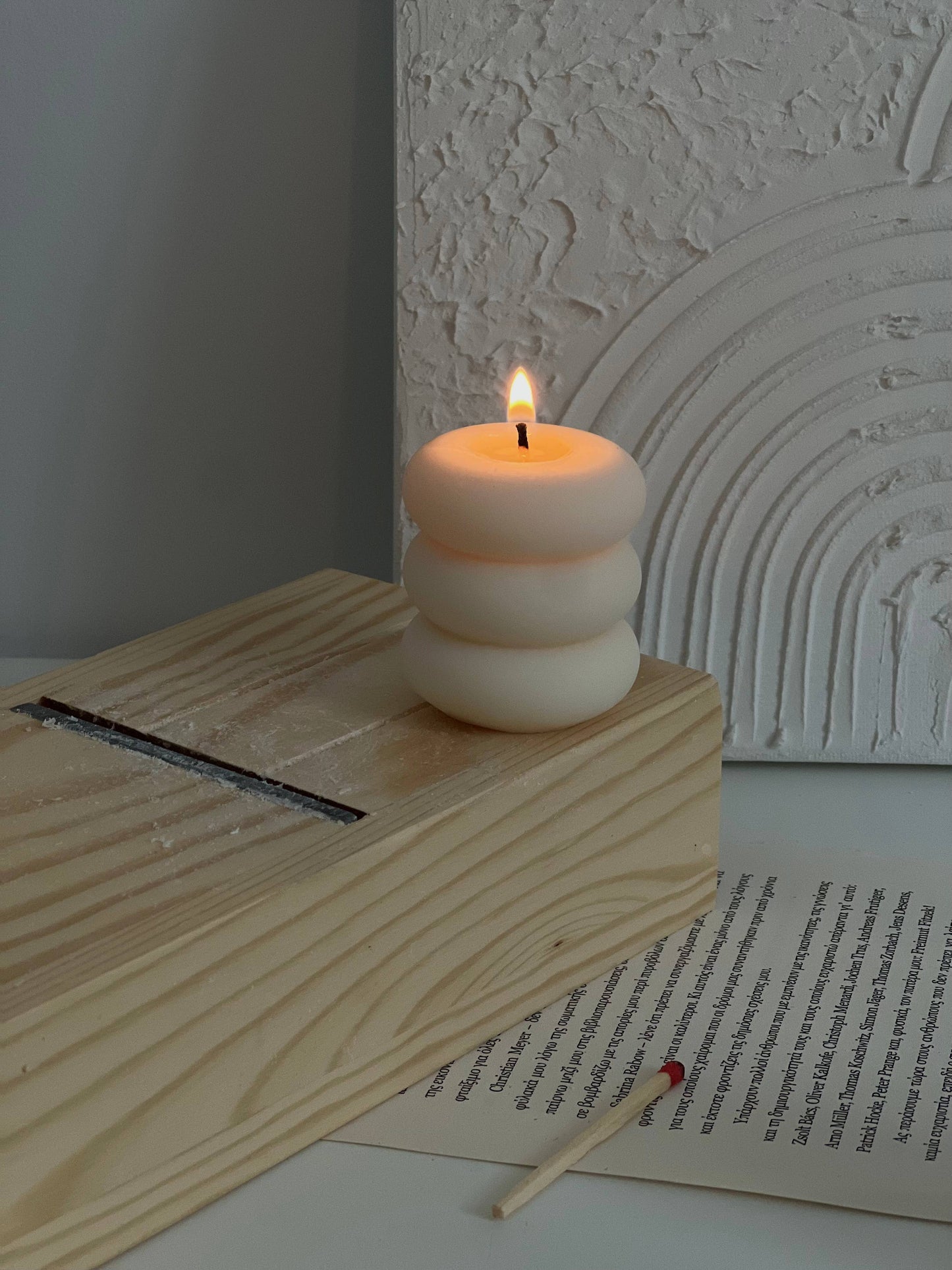 Spherical Column Candle