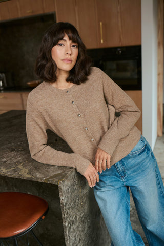 KAniel Knit Cardigan - Feather GrayI Kaffe