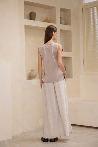 Round Neck Sleeveless Tee I Mama's