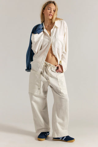 Linen Laurel Top | Clean Ivory