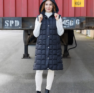 Puffer Vest w/ Removable Hood