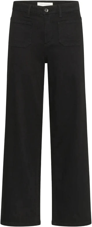 KAbrook High Waist Jeans - Deep Black