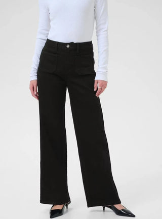 KAbrook High Waist Jeans - Deep Black