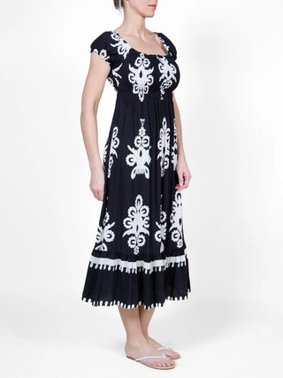 Black Off-Shoulder Dress I Angela Mara